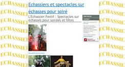 Desktop Screenshot of echassiers.net