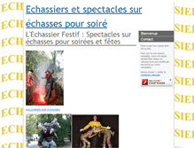Tablet Screenshot of echassiers.net